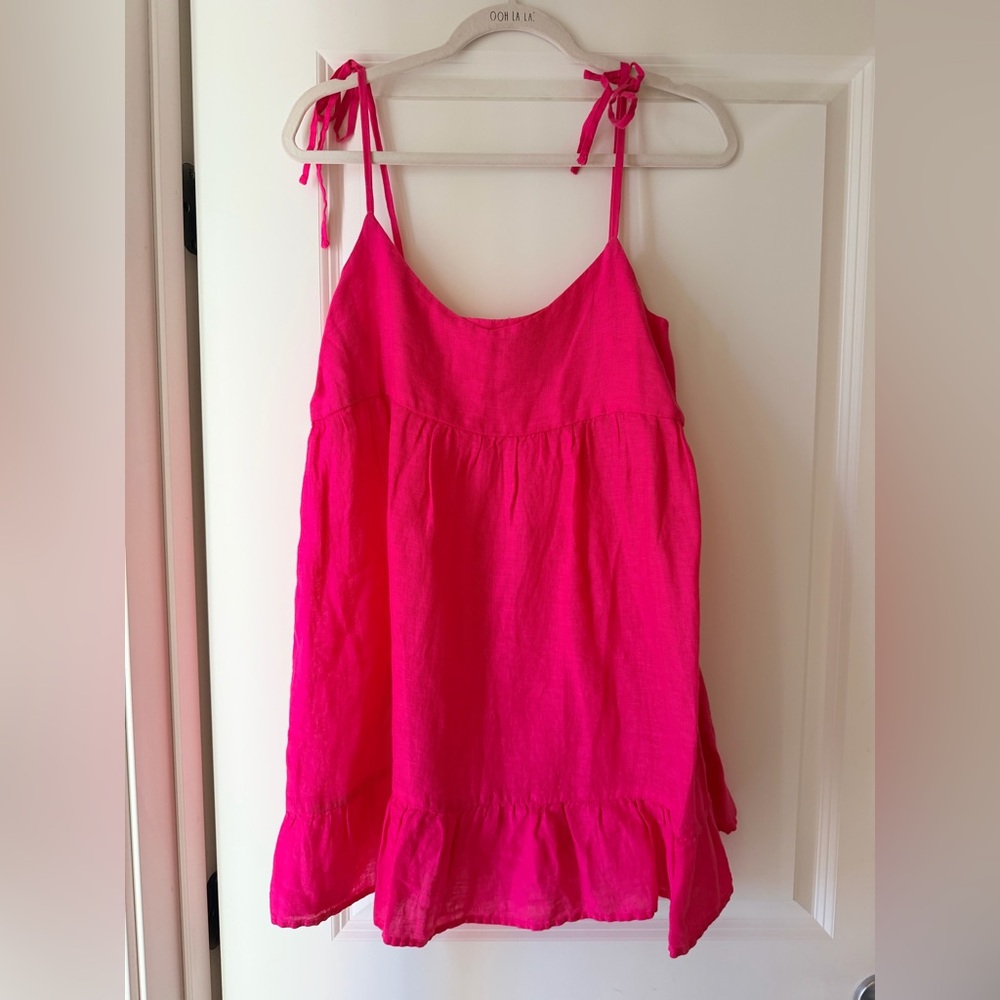 Zara Bright Pink Mini Dress
